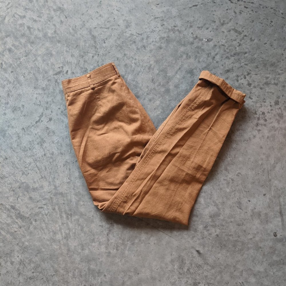 High Waisted Liz Claiborne Pleated Trousers